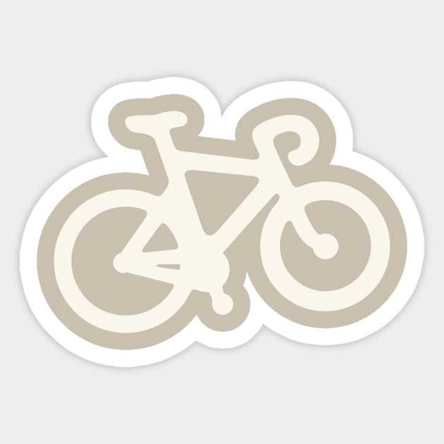 Muddy Simple Bike Sticker by XOOXOO